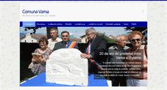 Desktop Screenshot of comuna-vama.info