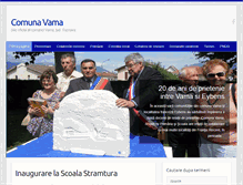 Tablet Screenshot of comuna-vama.info